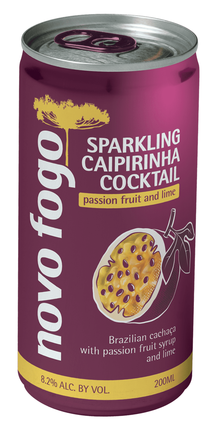 Passion Fruit Sparkling Caipirinha Can