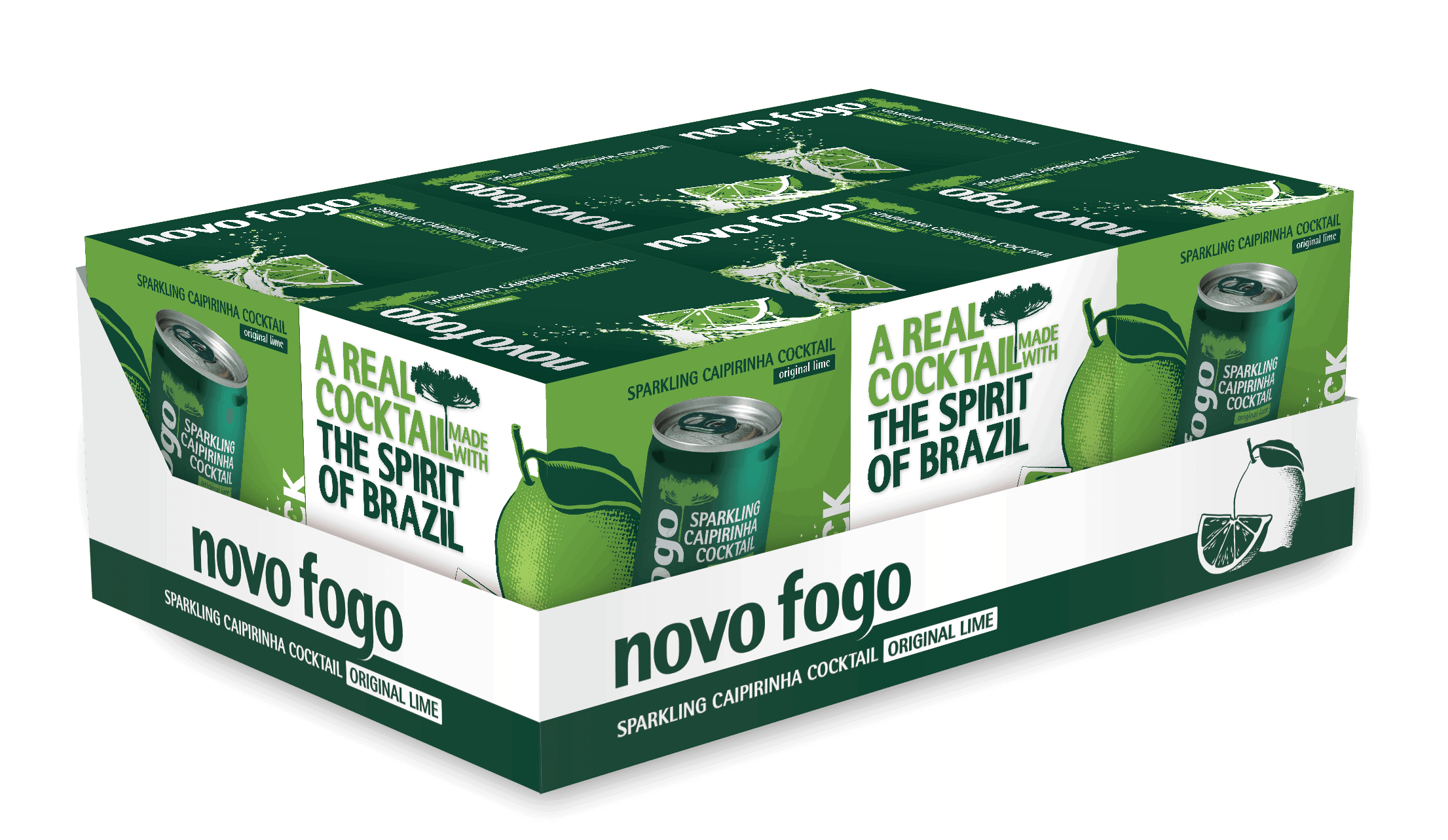 Lime Sparkling Caipirinha 24-Pack Case