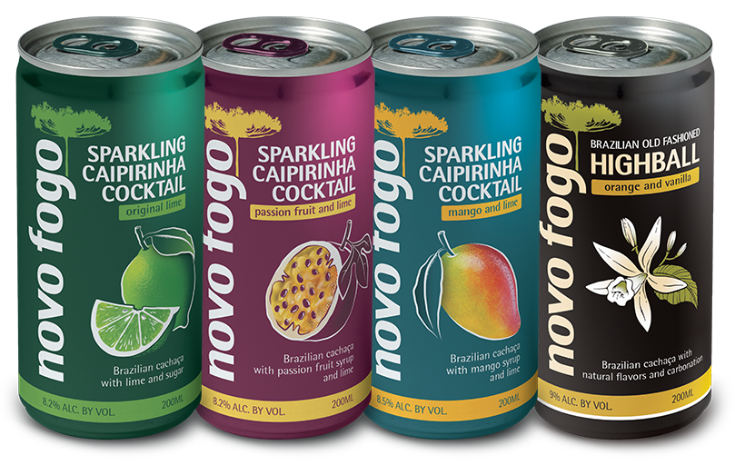 Ready to Drink Novo Fogo Cocktail Cans